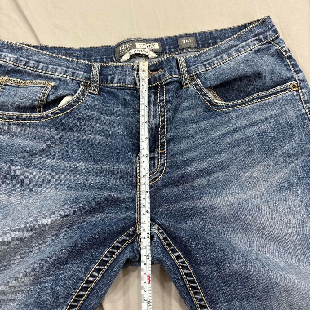 Bke Men's Blue Jeans - Picture 6 of 8
